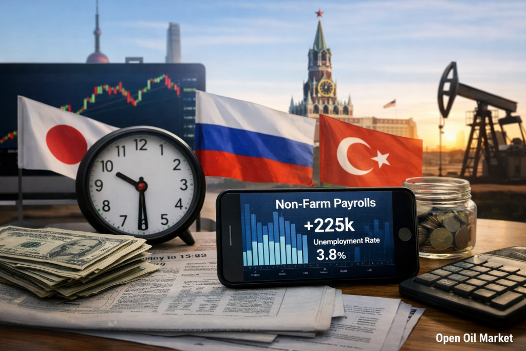 অর্থনৈতিক ক্যালেন্ডার ৩ এপ্রিল ২০২৬, মার্কিন যুক্তরাষ্ট্রের শ্রম বাজার এবং বিশ্ব অর্থনীতি