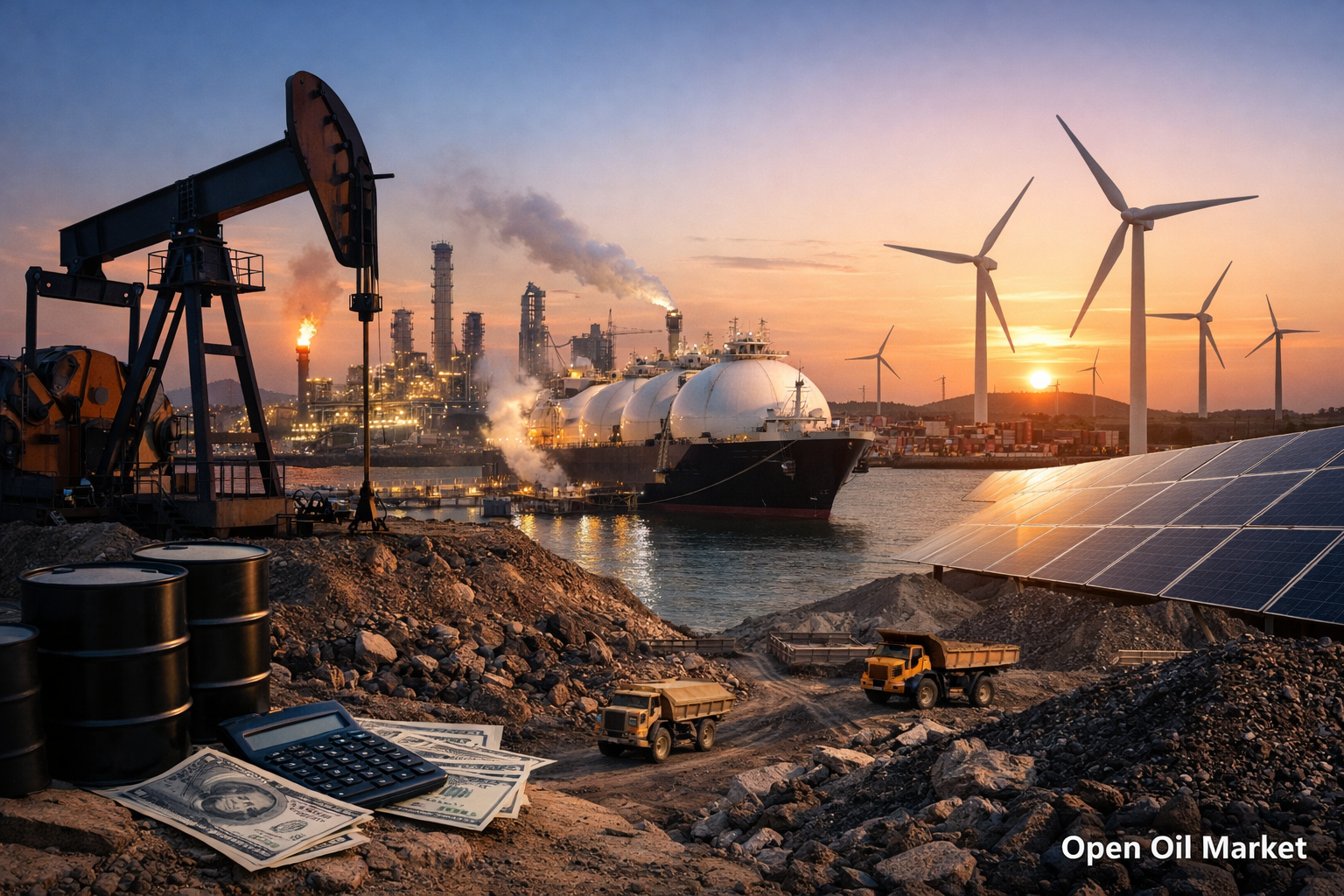 তেল, গ্যাস এবং শক্তির সংবাদ — ২২ ফেব্রুয়ারি ২০২৬ OPEC+, তেল, গ্যাস, LNG, পুনঃপ্রত্যাবর্তিত পেট্রোলিয়াম রিফাইনারি, পুনঃপ্রত্যাবর্তিত শক্তি