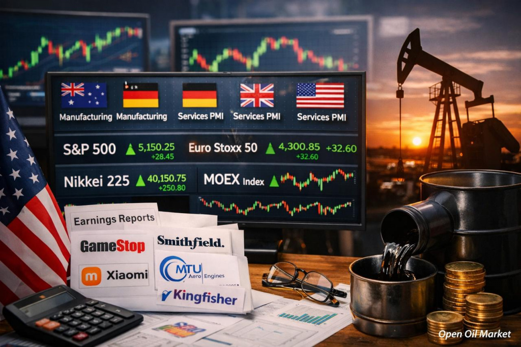 অর্থনৈতিক ইভেন্ট এবং করপোরেট রিপোর্ট মঙ্গলবার ২৪ মার্চ ২০২৬: PMI, কর্মসংস্থান মার্কিন যুক্তরাষ্ট্র এবং তেল।