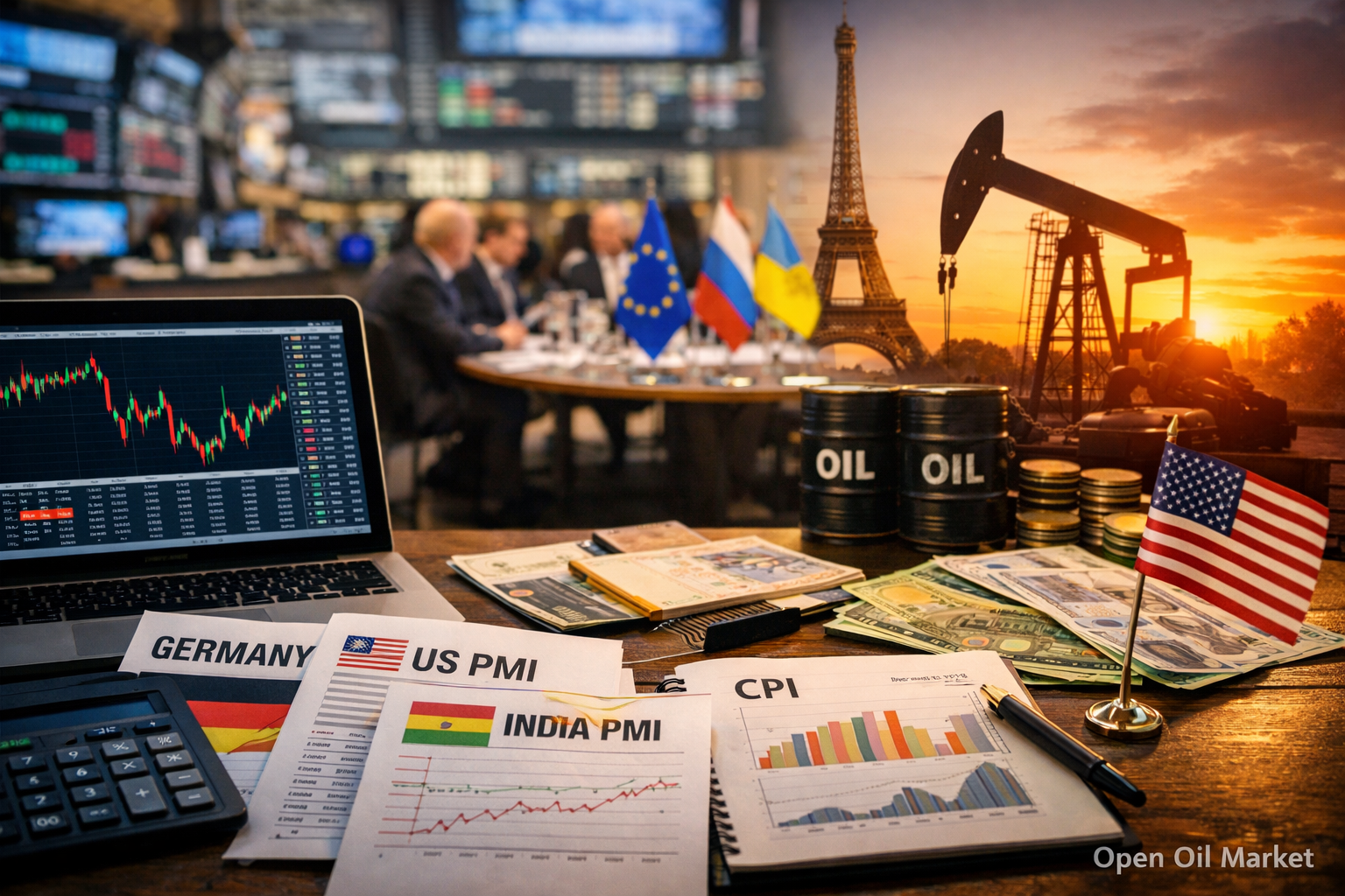 অর্থনৈতিক ঘটনাগুলি এবং কর্পোরেট রিপোর্ট — ৬ জানুয়ারি ২০২৬: PMI পরিষেবা, জার্মানির CPI, API তেল মজুত