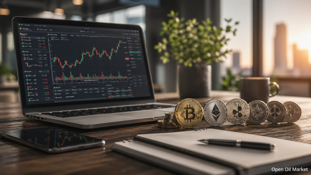 ক্রিপ্টোকারেন্সির সংবাদ, সোমবার, ২৭ এপ্রিল ২০২৬, প্রতিষ্ঠানিক বৃদ্ধি, বিটকয়েন, ইথেরিয়াম, বৈশ্বিক বাজার