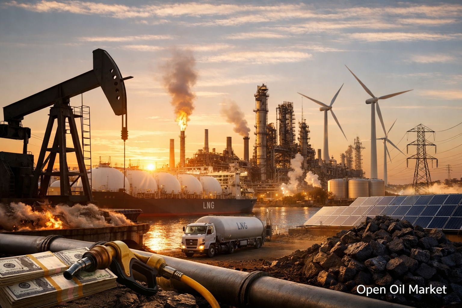 তেল এবং গ্যাসের খবর — রবিবার, ১৫ মার্চ ২০২৬: তেলের দাম $১০০ এর ওপরে, গ্যাস বাজারে উদ্বেগ এবং বিশ্ব টেকের নতুন ভারসাম্য।