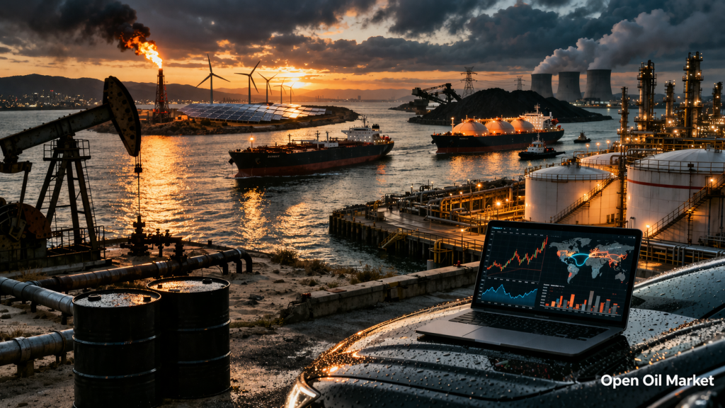 তেল ও গ্যাসের খবর ২৭ মার্চ ২০২৬ — জিওপলিটিকাল প্রিমিয়াম তেলে, এলএনজি বাজার এবং শক্তি নিরাপত্তা