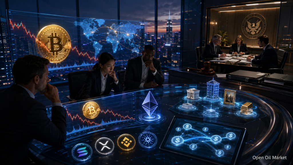 ক্রিপ্টোকারেন্সির খবর ২৫ মে ২০২৬: Bitcoin, Ethereum, XRP এবং Solana এর প্রতি সম্প্রসারিত প্রতিষ্ঠানগত চাহিদা