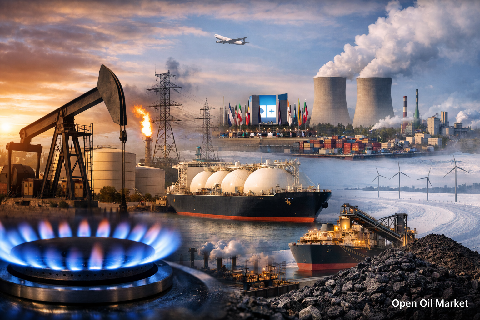 তেল, গ্যাস ও শক্তি সংবাদ — ২৮ ফেব্রুয়ারি ২০২৬ তেল, ওপেক+, গ্যাস, এলএনজি, বিদ্যুৎ, নবায়নযোগ্য শক্তি