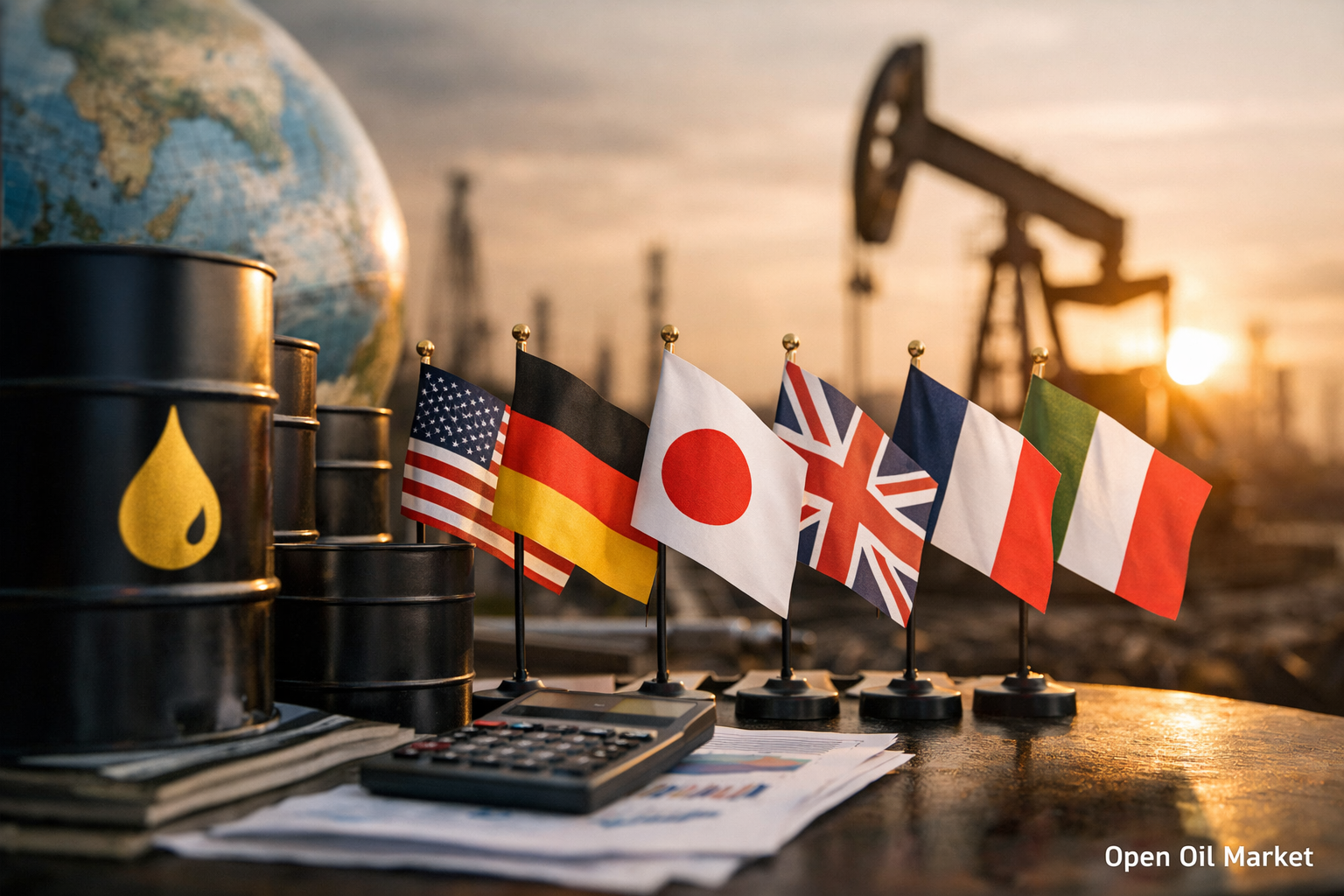 জি7 দেশের তেলের মজুদ 1 বিলিয়ন ব্যারেলেরও বেশি: বিশ্বব্যাপী তেলের ব্যবহারের দিন কত?