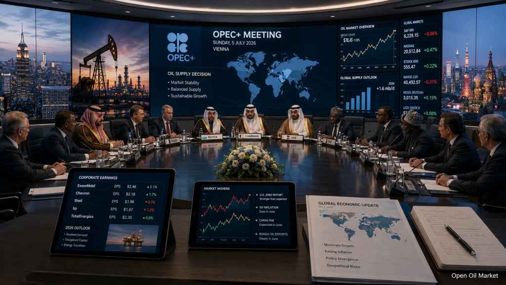 OPEC+ এর সভা এবং বিশ্ব বাজার — অর্থনৈতিক ঘটনা ও কর্পোরেট রিপোর্ট ৫ জুলাই ২০২৬